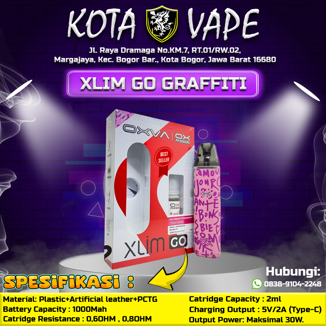 OXVA XLIM GO GRAFFITI